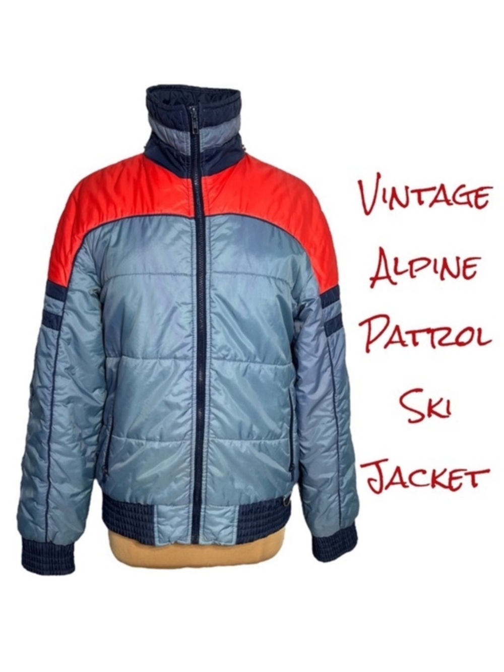 Vintage 80's Mens Alpine Ski Patrol Jacket
